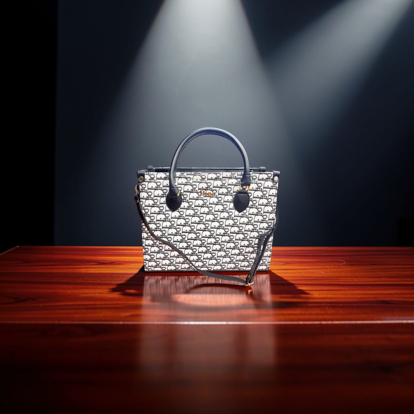 Bag Addict Signature Monogram Tote – Elegant Women’s Luxury Handbag