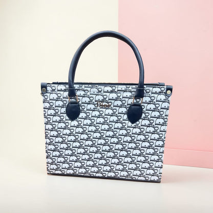 Bag Addict Signature Monogram Tote – Elegant Women’s Luxury Handbag