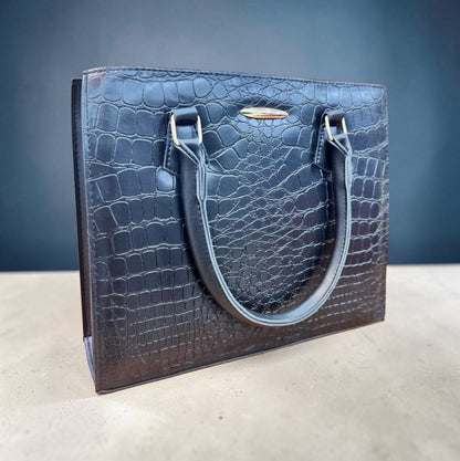 3 in 1 Black Handbag Set for Women – Luxury Tote, Crossbody & Wallet Combo | Bag Addict
