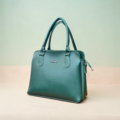 Elegant Green Handbag for Women – Premium Leather Style Tote Bag | Bag Addict
